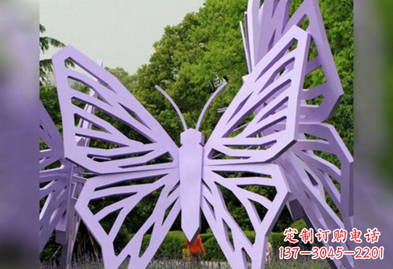 信阳不锈钢蝴蝶雕塑美丽永恒