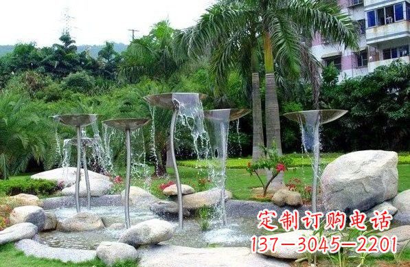 信阳不锈钢喷泉雕塑艺术之美
