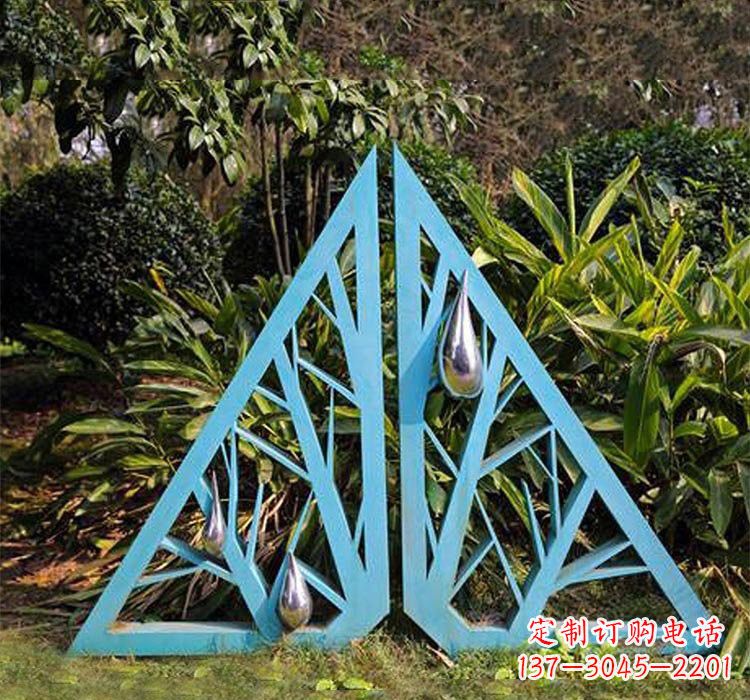 信阳不锈钢树枝雕塑