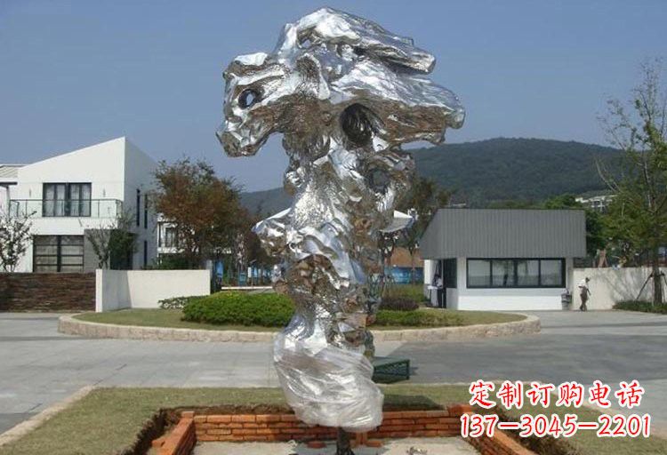 信阳不锈钢太湖石雕塑精美绝伦