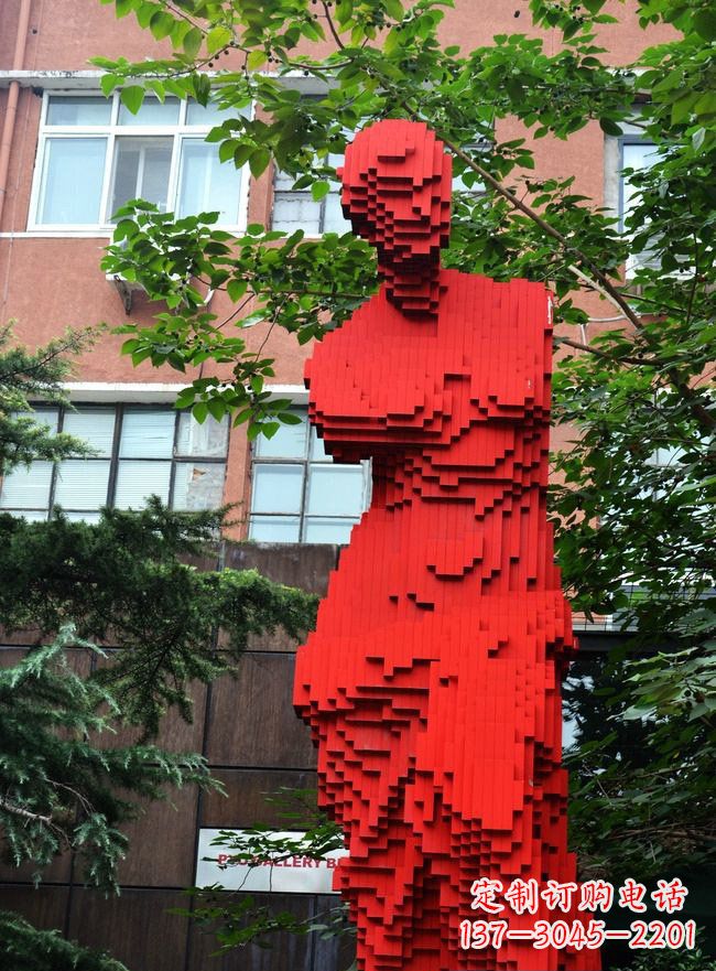 信阳维纳斯雕塑点缀街边景观的不锈钢艺术