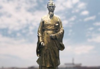 信阳玻璃钢制屈原雕塑