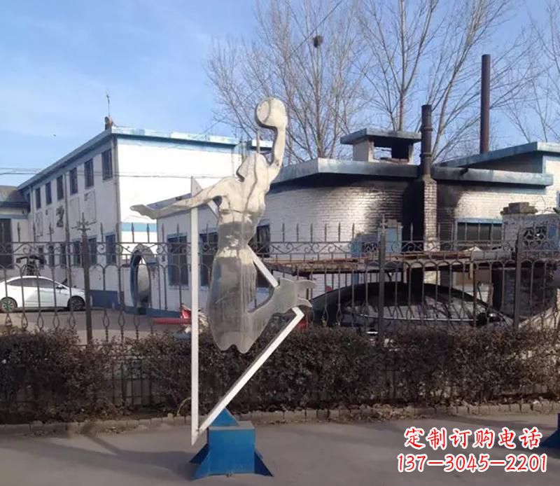 信阳制作不锈钢高尔夫雕塑