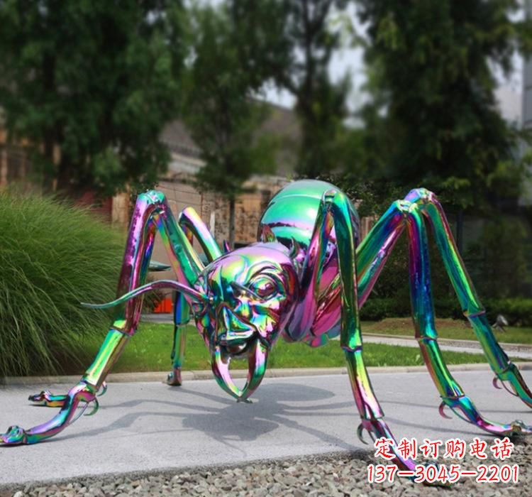 信阳不锈钢蚂蚁雕塑精致的艺术作品