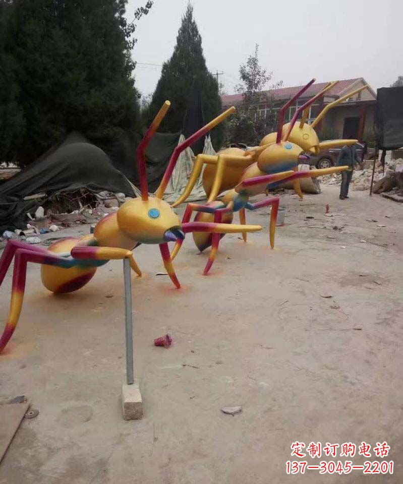 信阳精美的不锈钢蚂蚁雕塑
