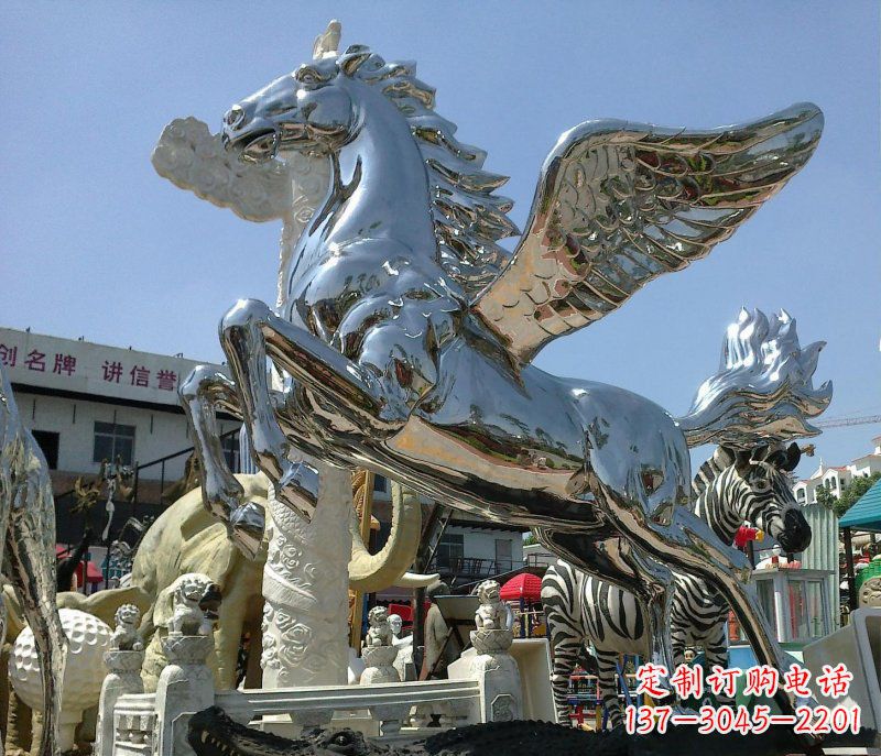 信阳不锈钢飞马雕塑——一座令人惊叹的艺术品