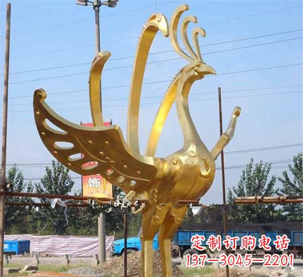 信阳不锈钢凤凰雕塑的魅力