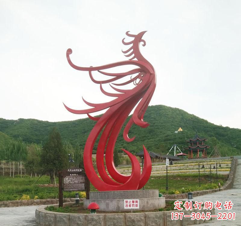 信阳不锈钢凤凰展现古老文明的传承
