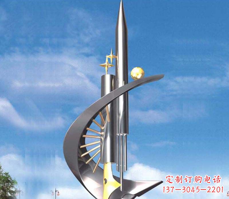 信阳不锈钢笔雕塑艺术与精美的完美结合