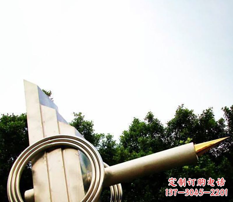 信阳不锈钢钢笔雕塑把简单的钢笔变成艺术品