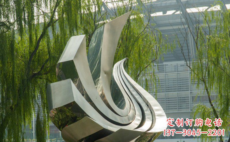 信阳不锈钢鸽子雕塑