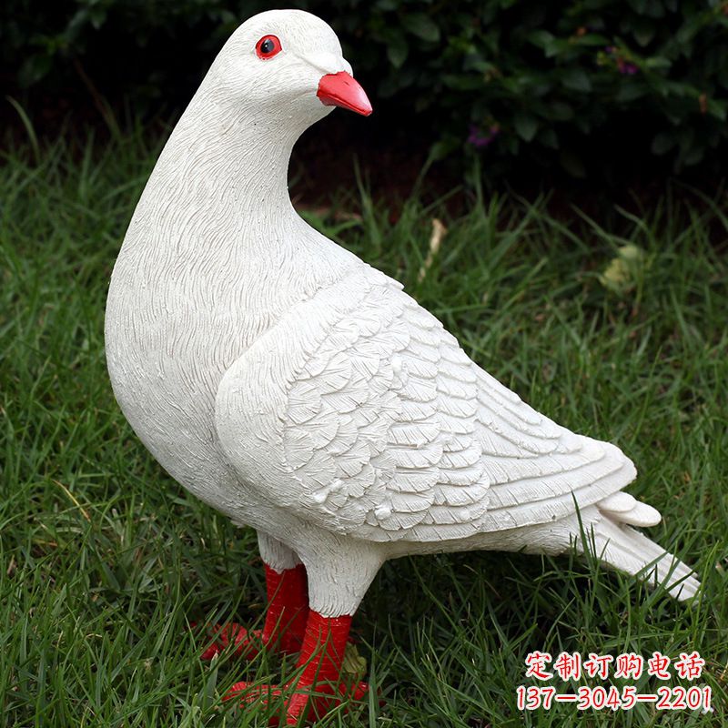 信阳不锈钢鸽子雕塑