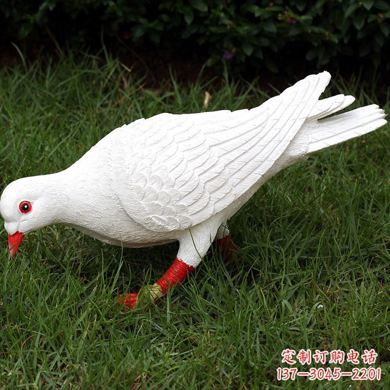 信阳精致的不锈钢鸽子雕塑