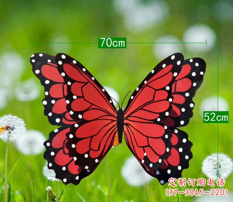 信阳精美不锈钢蝴蝶雕塑