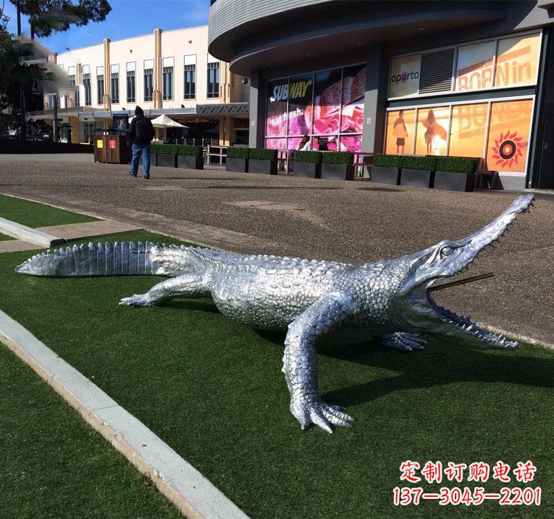 信阳不锈钢动物雕塑精美而具有艺术价值