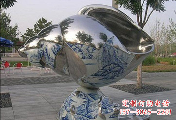 信阳不锈钢海螺雕塑艺术的精美结晶