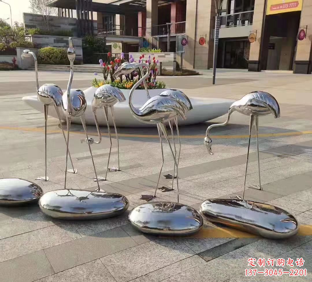 信阳鹅卵石雕塑不锈钢公园的美丽礼物