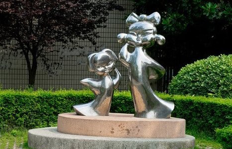 信阳不锈钢古代儿童雕塑让每个孩子都有一个家