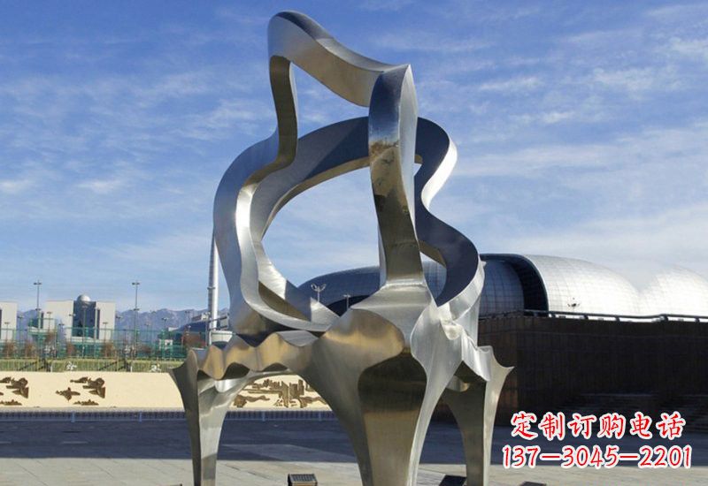 信阳不锈钢钢琴雕塑传递音乐之美