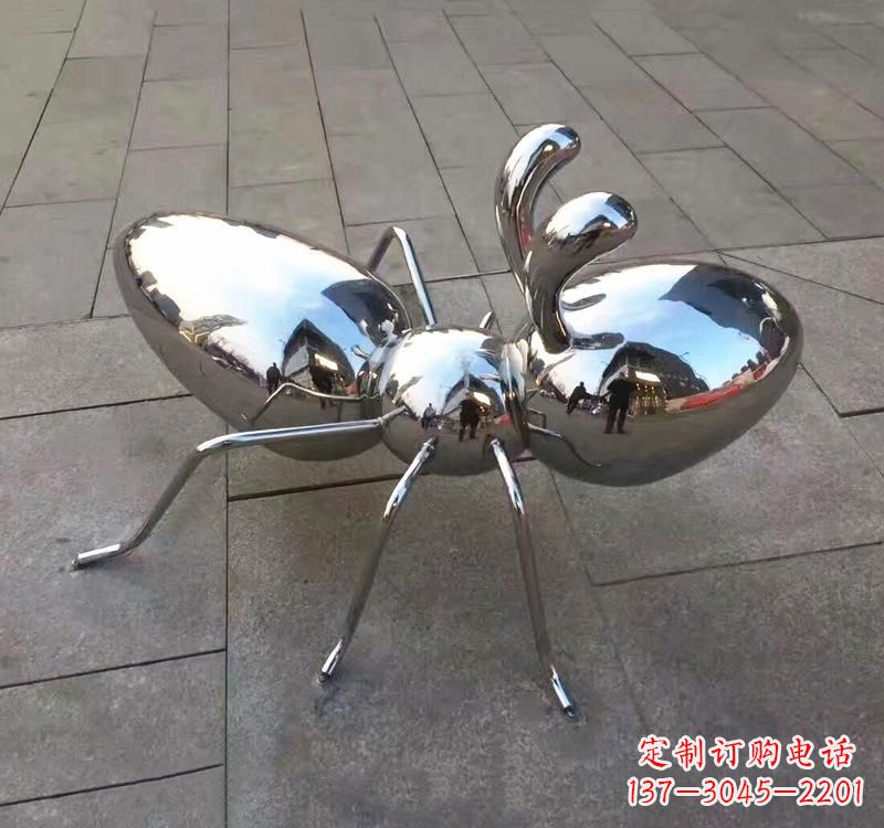 信阳不锈钢蚂蚁雕塑——缩小世界的小工匠