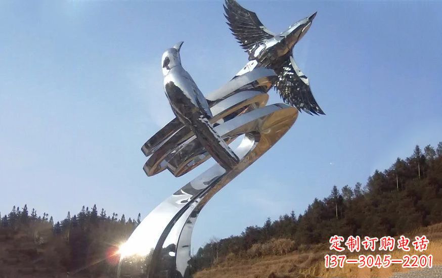 信阳不锈钢动物雕塑——美化城市环境