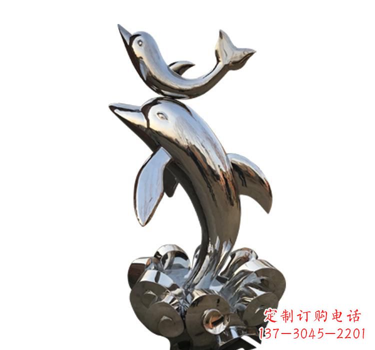 信阳海豚雕塑艺术与自然的完美结合
