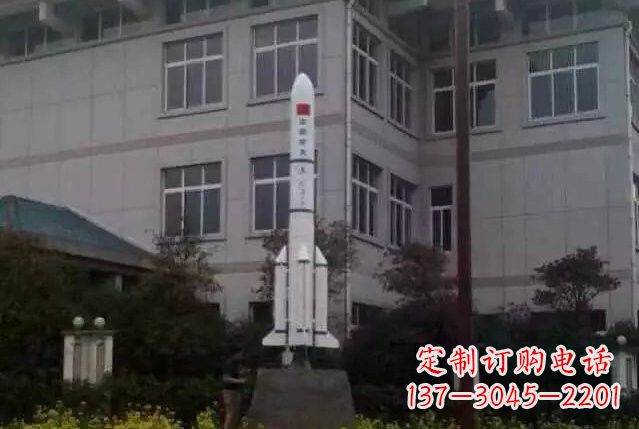 信阳不锈钢火箭雕塑给城市带来无限美