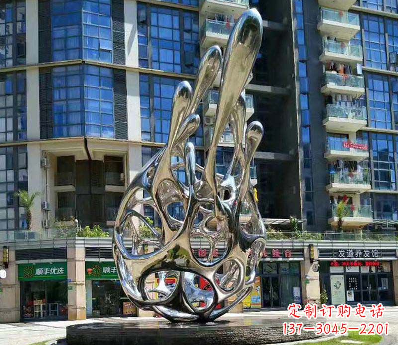 信阳不锈钢火龙果雕塑集艺术与自然之美