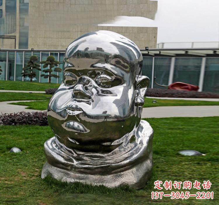 信阳精美不锈钢儿童雕塑