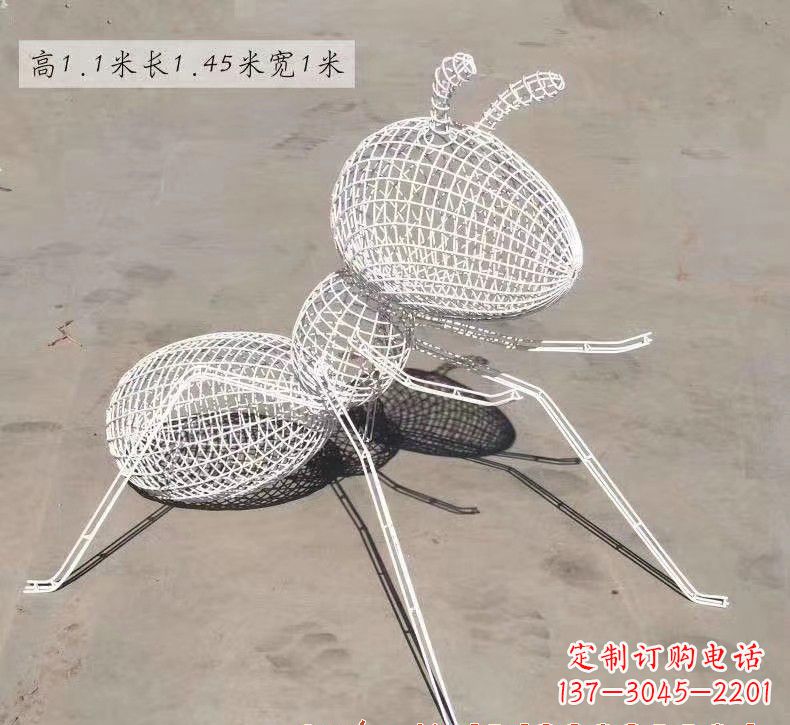 信阳不锈钢镂空蚂蚁雕塑
