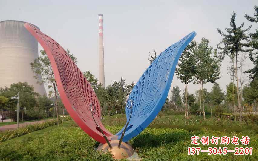 信阳不锈钢镂空七星瓢虫雕塑