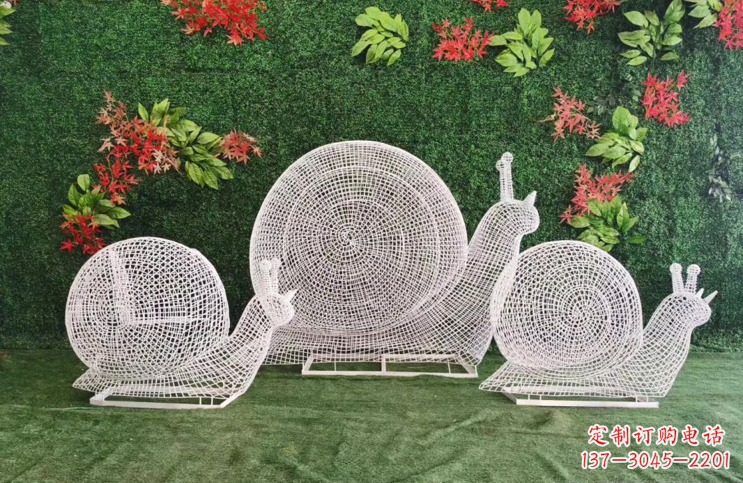 信阳不锈钢镂空蜗牛雕塑艺术技艺的精致之美
