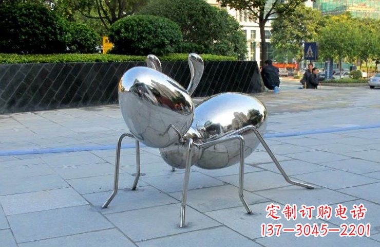 信阳不锈钢蚂蚁雕塑艺术的传承与精美