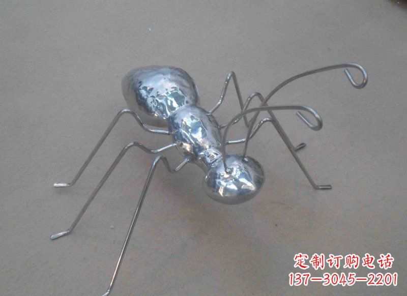 信阳不锈钢蚂蚁公园动物雕塑一种具有艺术价值的蚂蚁雕塑