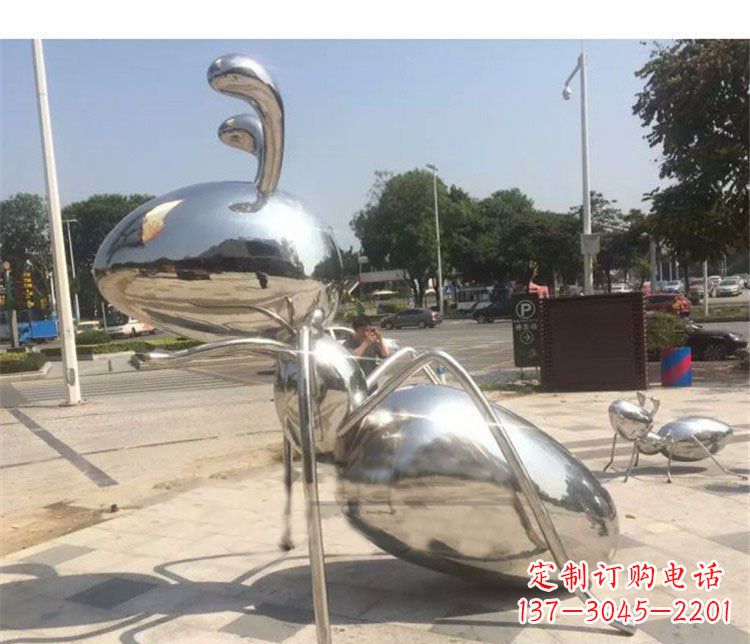 信阳不锈钢蚂蚁雕塑艺术与自然的完美结合