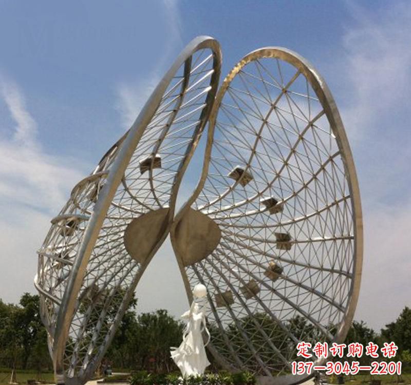 信阳不锈钢美陈贝壳雕塑精美的艺术品