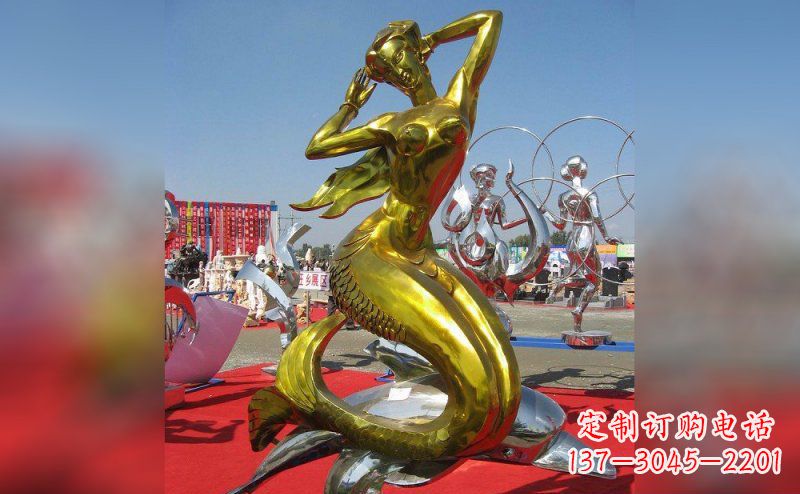 信阳海底美人鱼雕塑