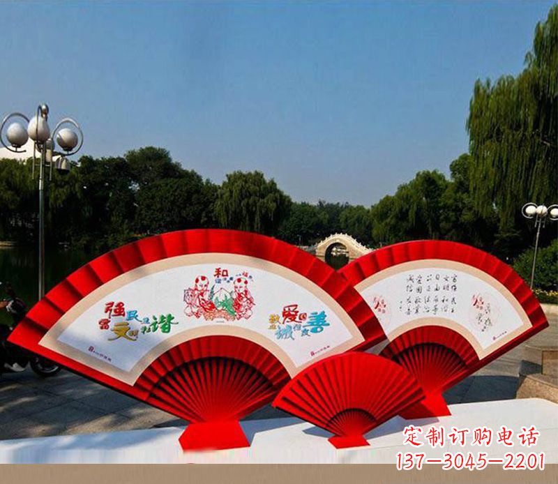 信阳不锈钢价值观雕塑——见证社会主义核心价值观