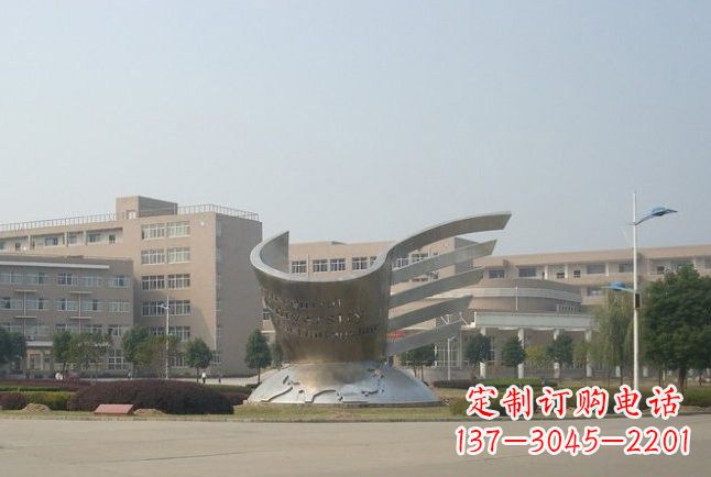 信阳精美不锈钢地球雕塑