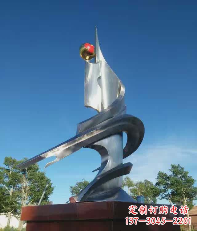 信阳利用不锈钢创作书籍雕塑