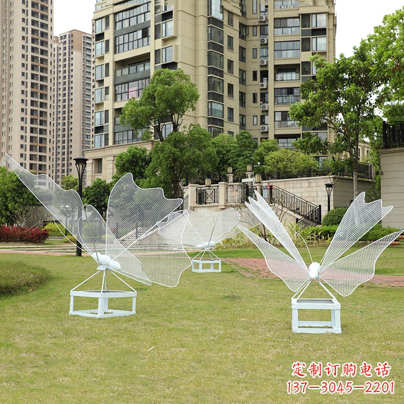 信阳不锈钢铁艺蝴蝶精美雕塑艺术