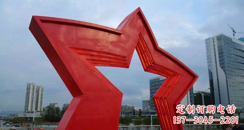 信阳不锈钢拱门雕塑——表达浓浓城市情怀