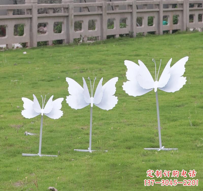 信阳不锈钢艺术之美蝴蝶雕塑