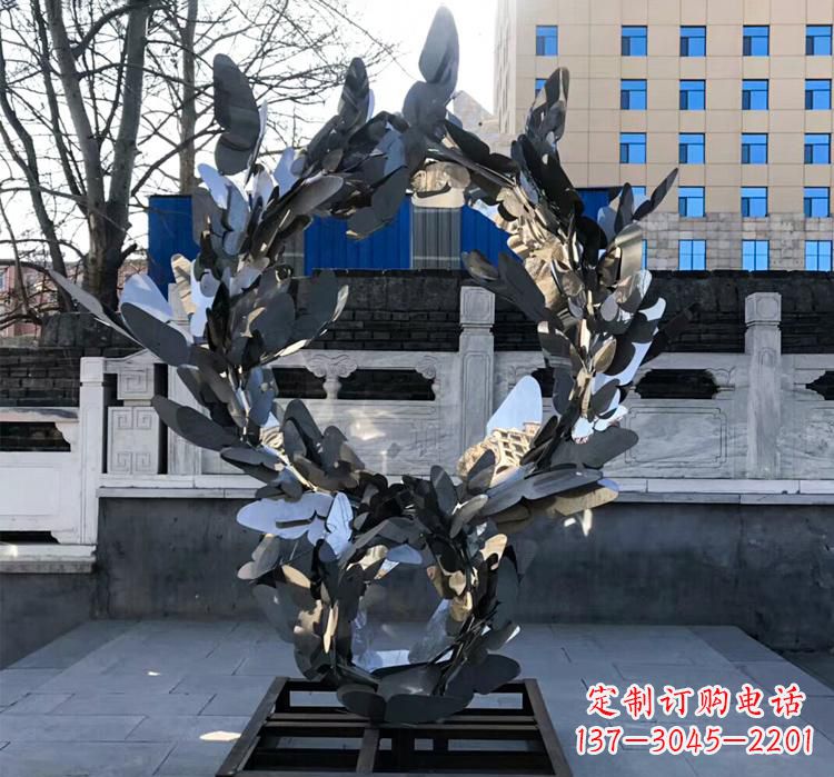 信阳不锈钢蝴蝶之美——不锈钢艺术蝴蝶景观雕塑