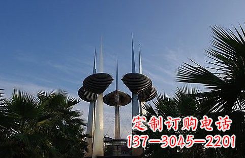 信阳不锈钢避雷针雕塑精致静谧的安全保护