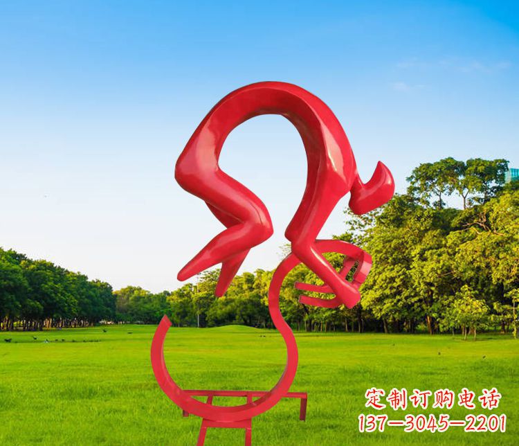 信阳不锈钢自行车雕塑精致美观的园林装置