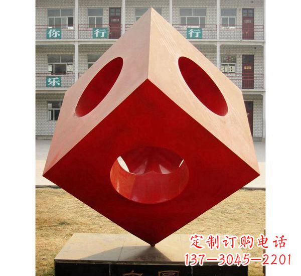 信阳不锈钢魔方雕塑展现精致与艺术