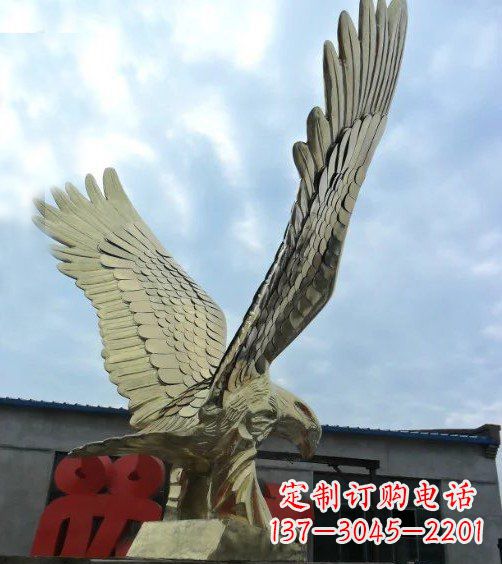 信阳不锈钢雄鹰展翅蓝天