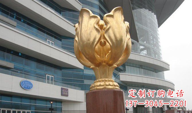 信阳不锈钢紫荆花之美