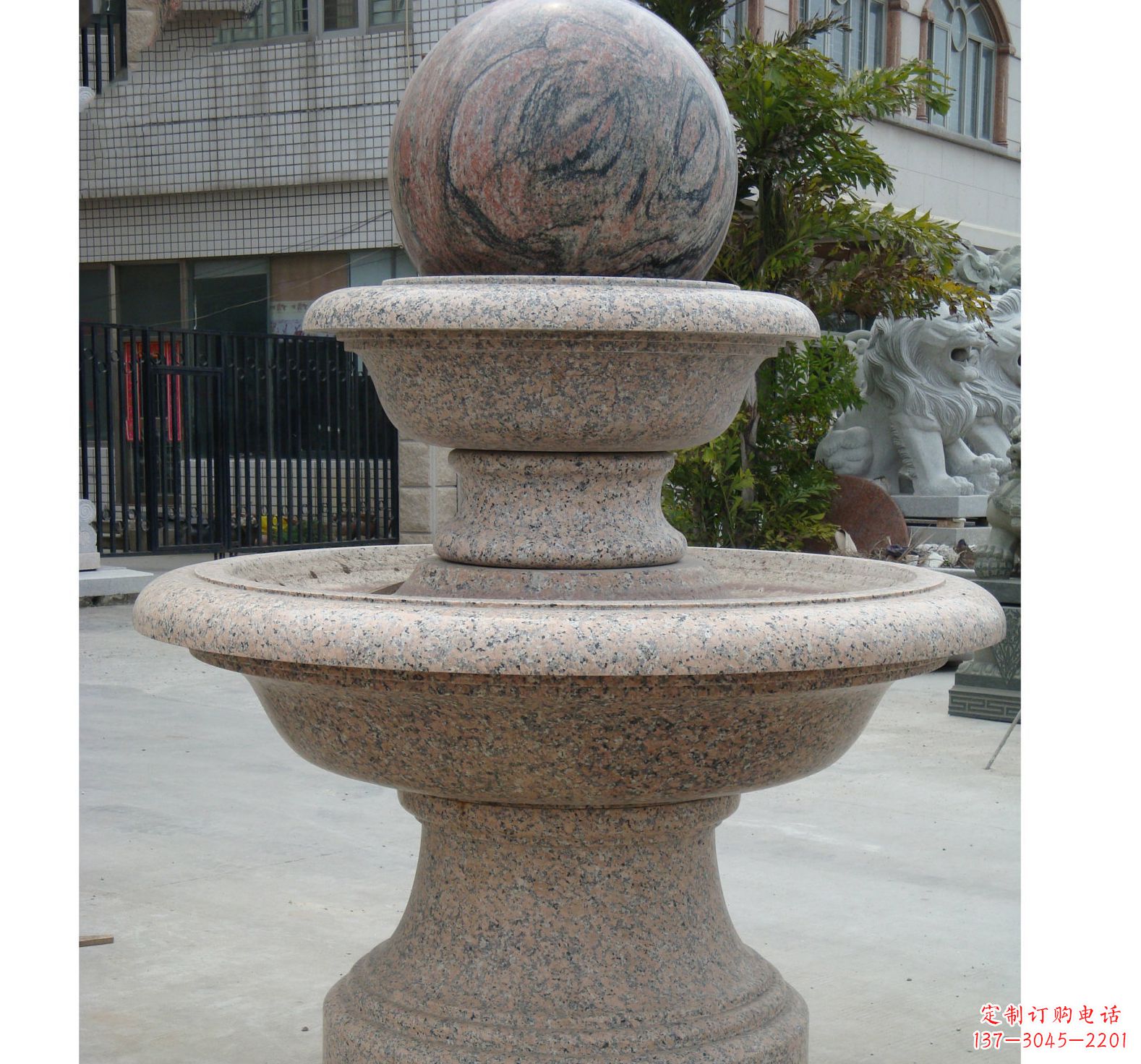 信阳财源滚滚之风水球雕塑